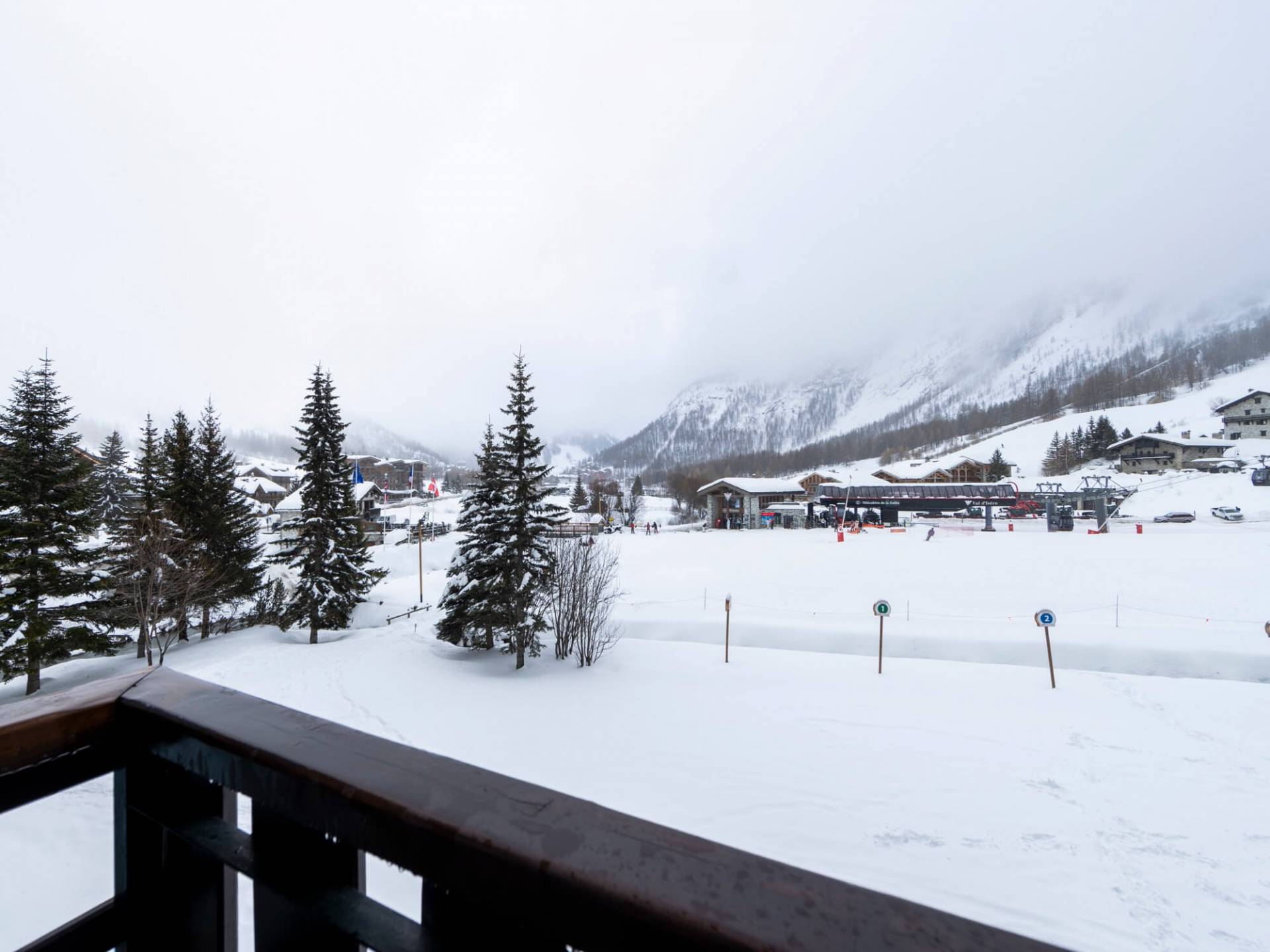 appartement Val-d'Isère Daille, vue magnifique, 2 pièces cabine