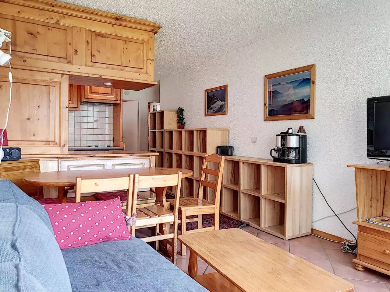 appartement Val-d'Isère Daille, vue magnifique, 2 pièces cabine