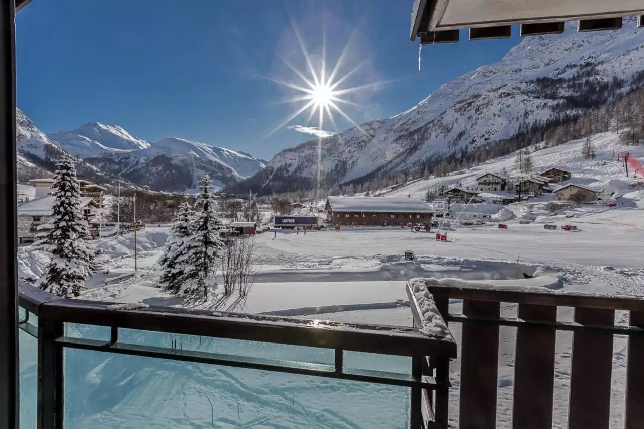 appartement Val-d'Isère Daille, vue magnifique, 2 pièces cabine