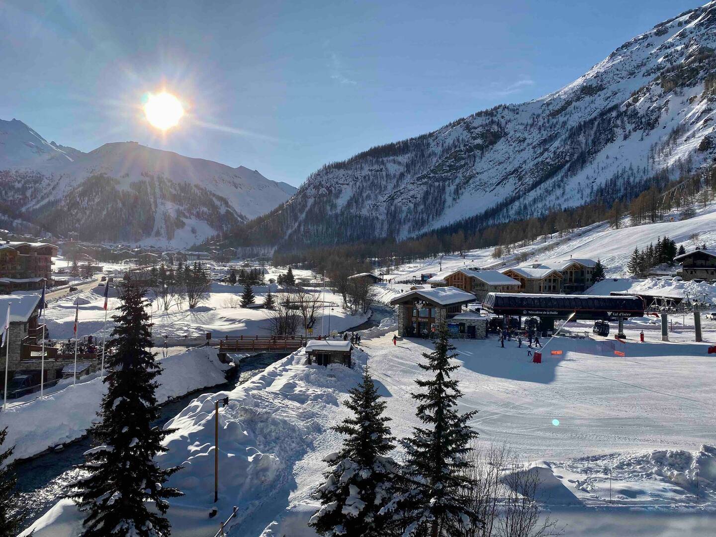 appartement Val-d'Isère Studio rénové exposé Sud, à la Daille