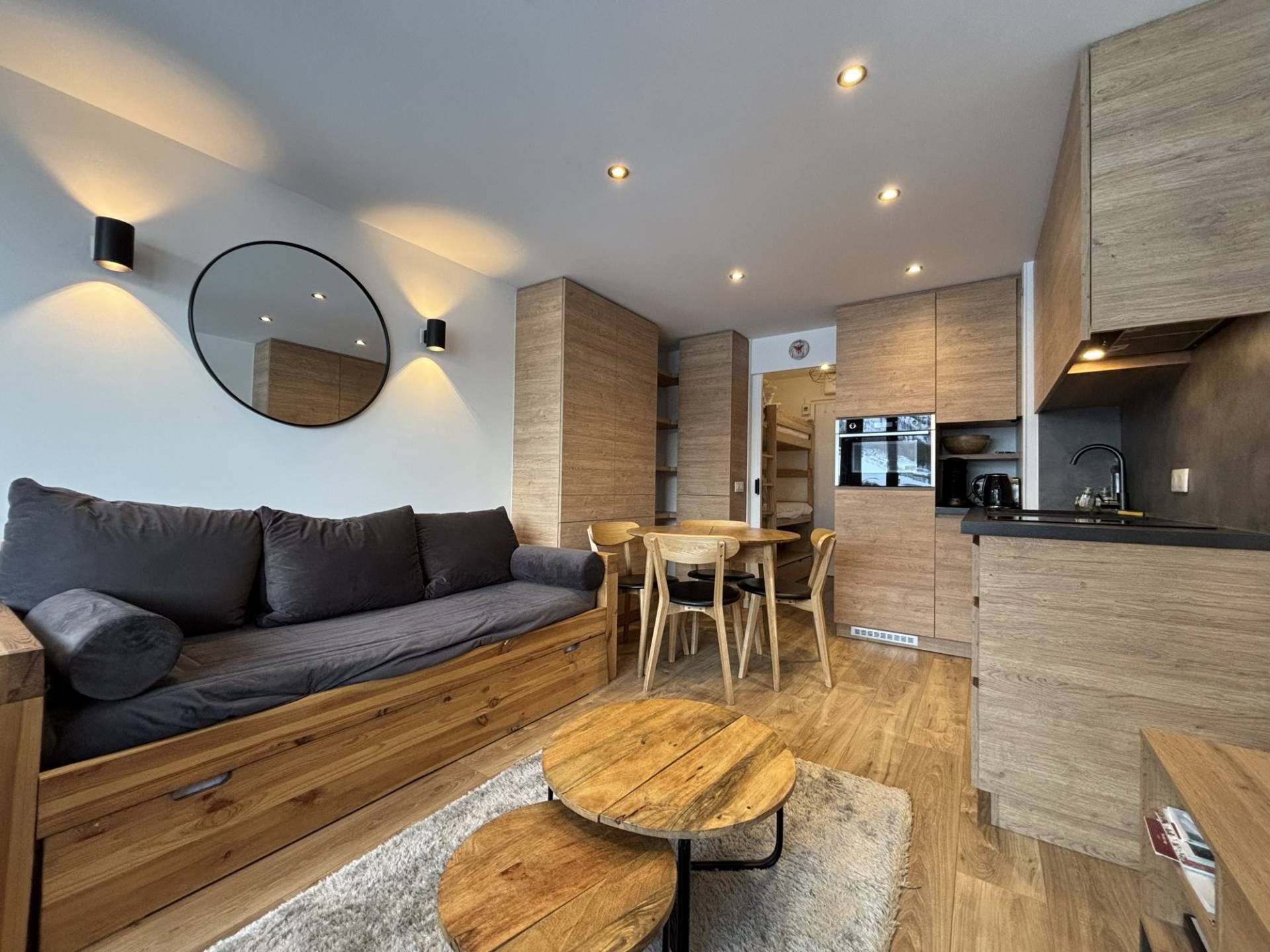 appartement Val-d'Isère Studio rénové exposé Sud, à la Daille