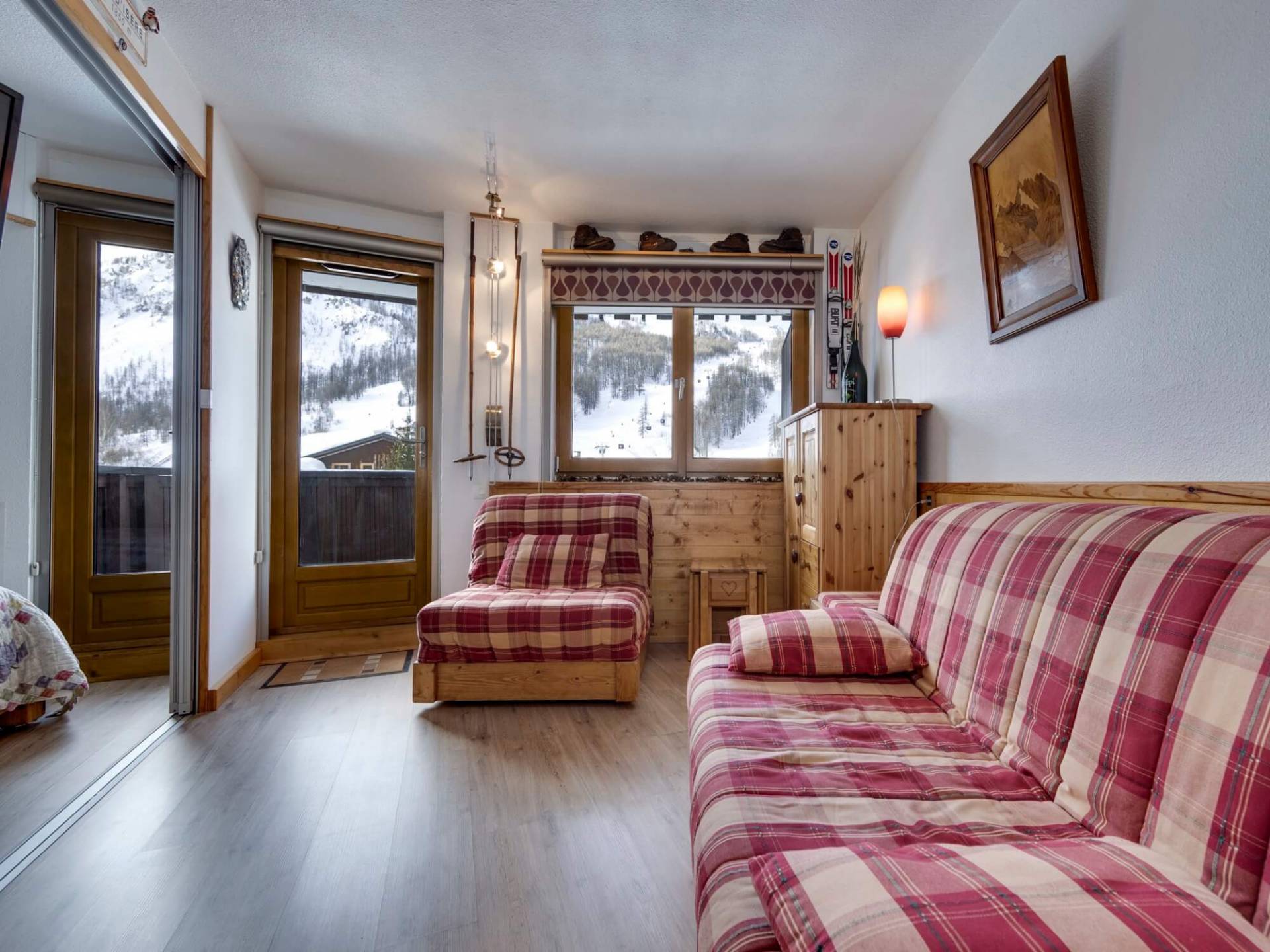 appartement Val-d'Isère Deux pièces à la Daille, vue magnifique