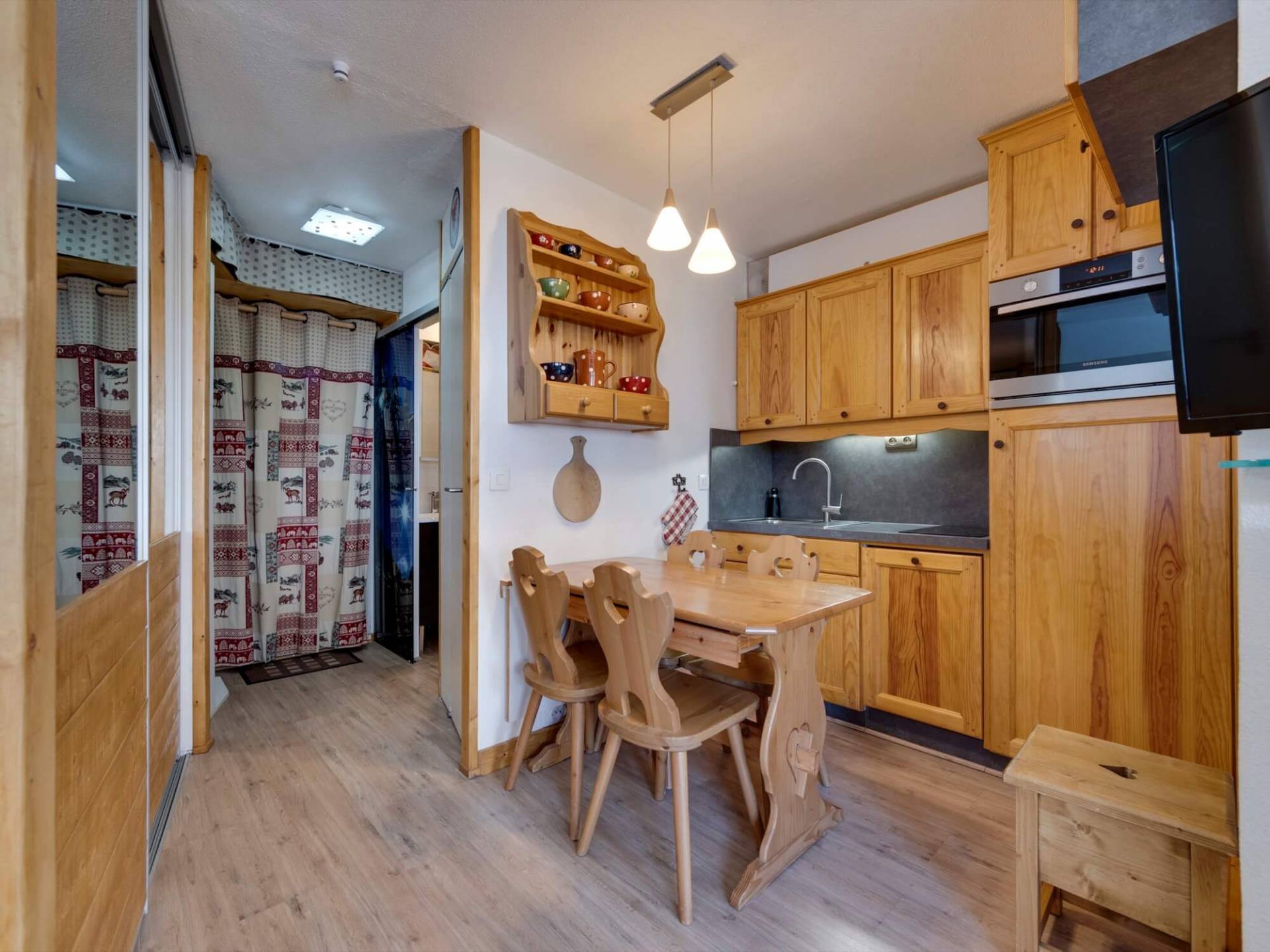 appartement Val-d'Isère Deux pièces à la Daille, vue magnifique