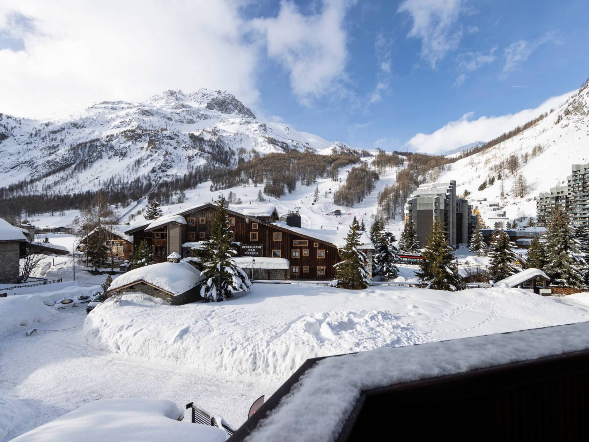 appartement Val-d'Isère Deux pièces à la Daille, vue magnifique