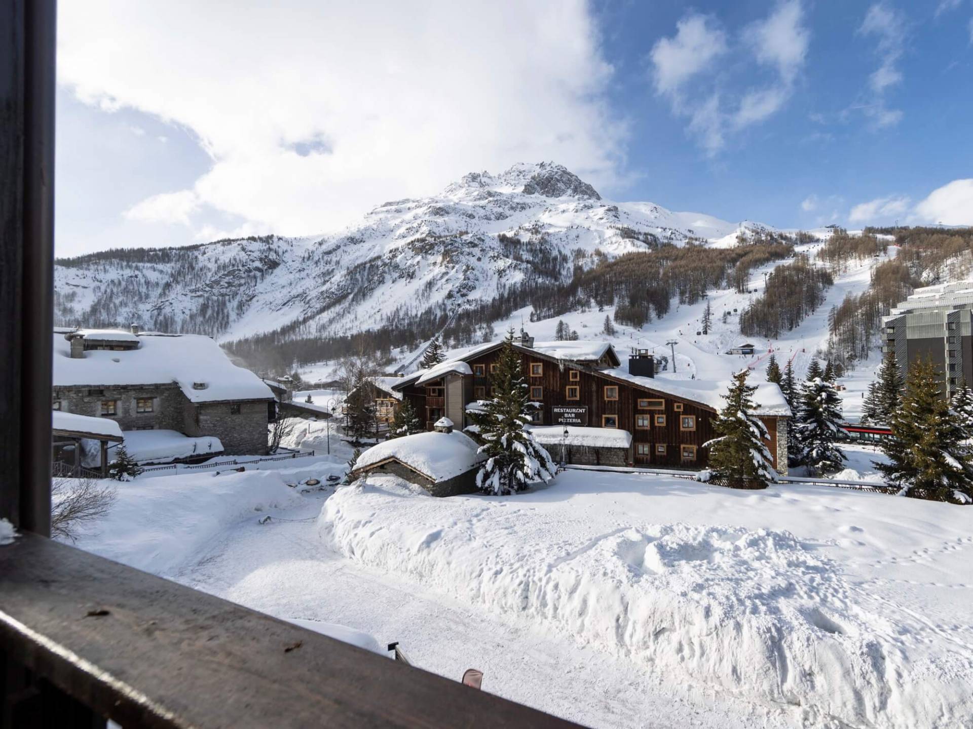 appartement Val-d'Isère Deux pièces à la Daille, vue magnifique